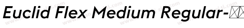 Euclid Flex Medium Regular字体转换